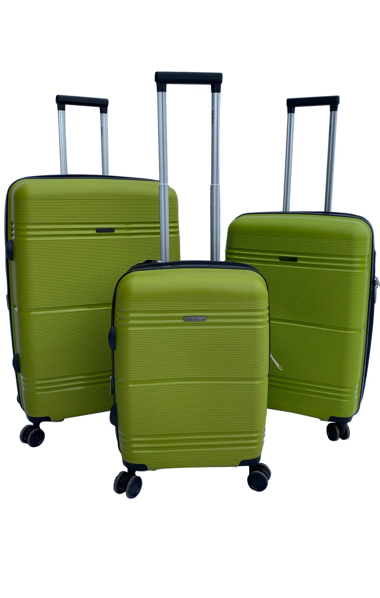 LITTLE MARCEL Set de 3 Valises Rigide PP Anis