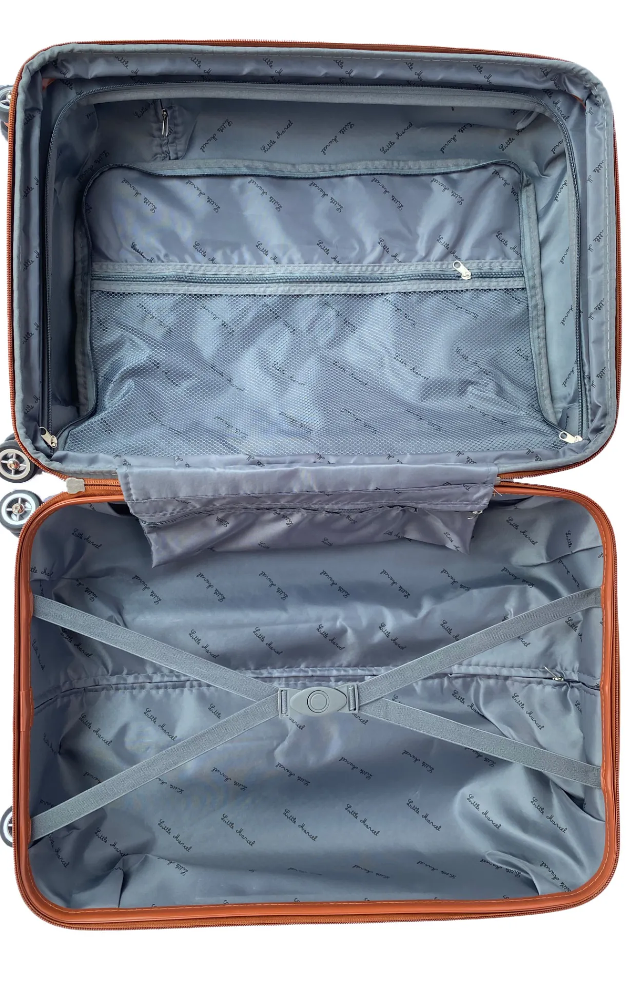 LITTLE MARCEL Set de 3 Valises Rigide ABS Rose