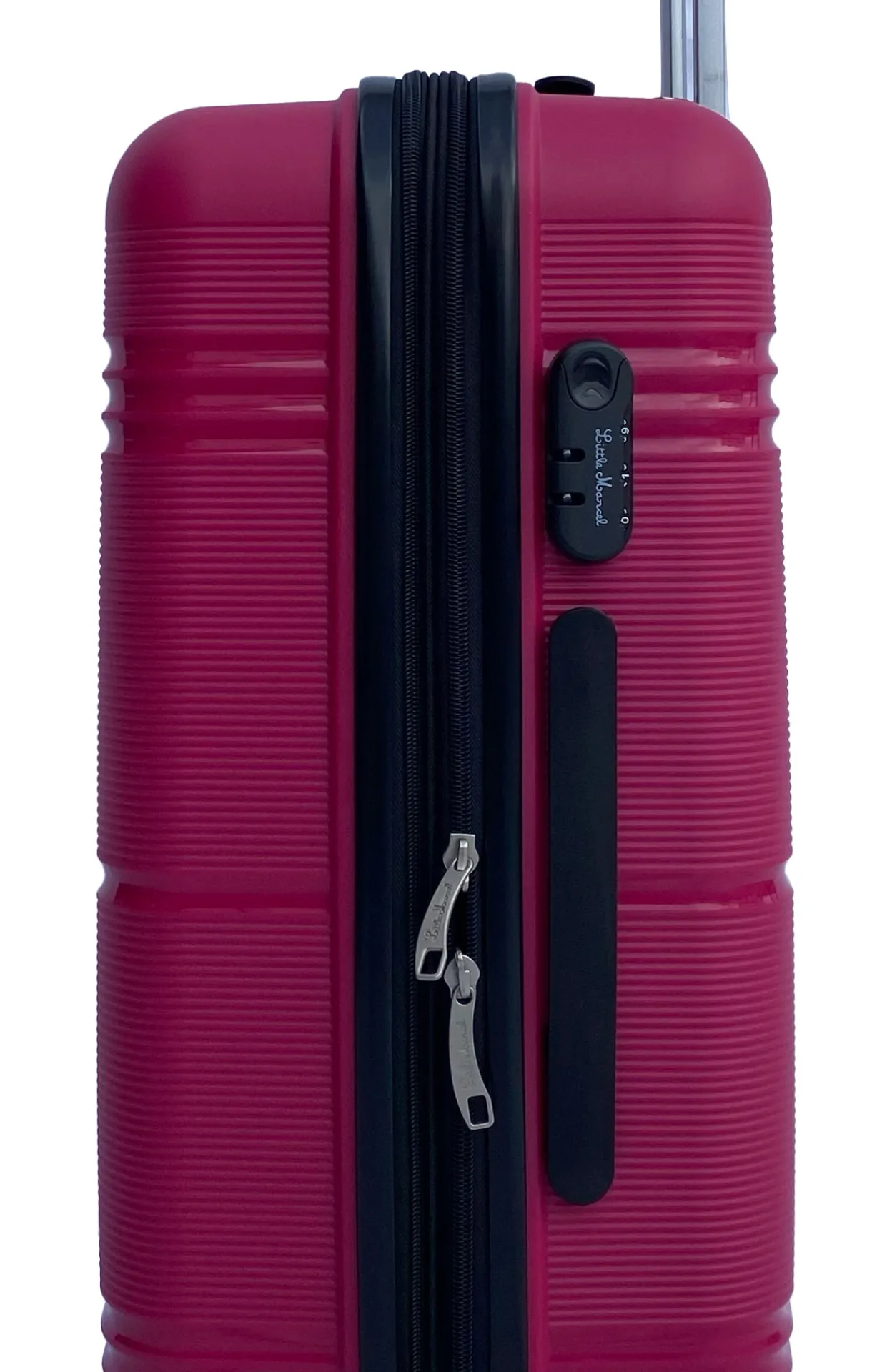 LITTLE MARCEL Set de 3 Valises Rigide PP Fushia