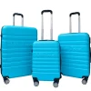 LITTLE MARCEL Set de x3 Valises Rigide ABS Bleu