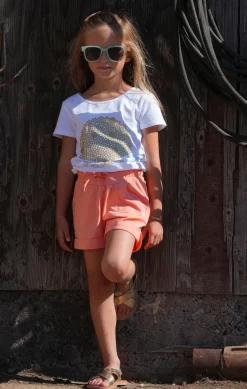 Enfant LITTLE MARCEL Short Enfant Fille SHORTINI ROSE