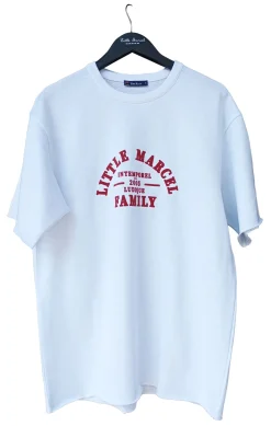 Femme LITTLE MARCEL Sweat Femme CHLOE BLANC/ROUGE