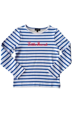 Enfant LITTLE MARCEL Sweat Fille SARAH BLANC/BLEU