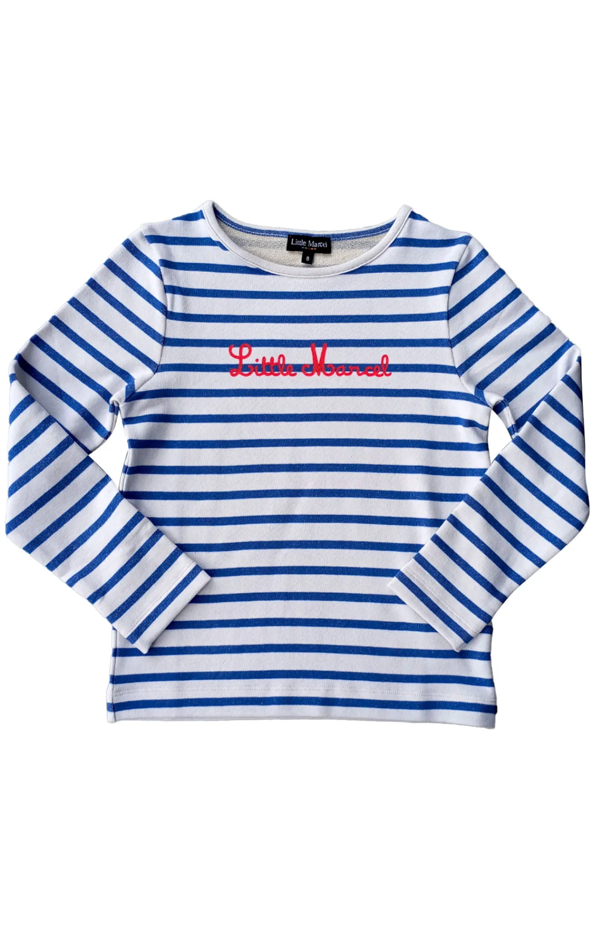 Enfant LITTLE MARCEL Sweat Fille SARAH BLANC/BLEU