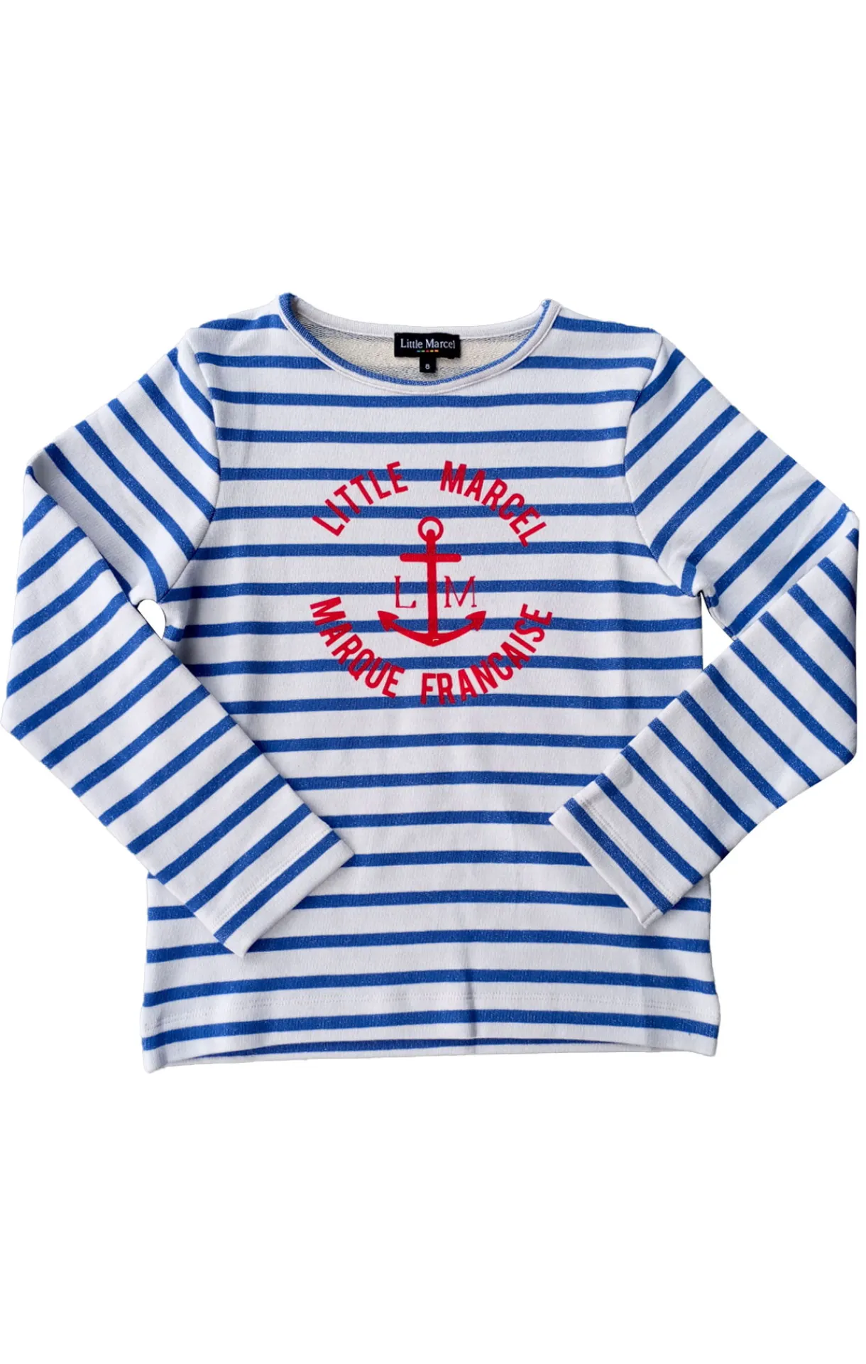 Enfant LITTLE MARCEL Sweat Garçon SOAN BLANC/BLEU
