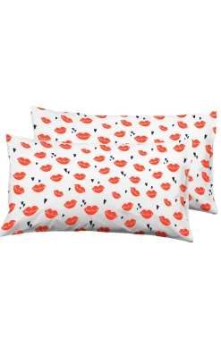 LITTLE MARCEL TAIE D’OREILLER COTON KISS TC MULTI 50X75 (2)