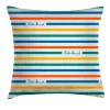 LITTLE MARCEL TAIE D’OREILLER COTON LITTLE MARIN TC MULTI 40X40 cm
