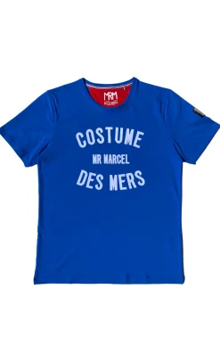 Homme LITTLE MARCEL Tee-shirt Manche Courtes homme Mister Marcel TICOSTUME BLEU