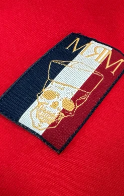 Homme LITTLE MARCEL Tee-shirt Manche Courtes homme Mister Marcel ANCHOR ROUGE