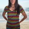 Femme LITTLE MARCEL Tee-shirt manches courtes femme ALEXINA MC MULTI 001FN
