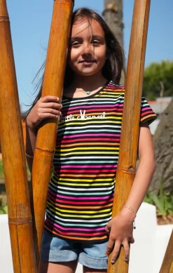 Enfant LITTLE MARCEL Tee-Shirt Manches Courtes Enfant Fille TESS MULTI 001FN