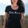 Femme LITTLE MARCEL Tee-shirt manches courtes femme THINKS NOIR