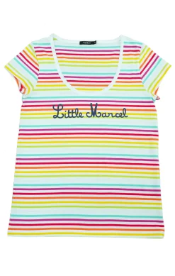 Femme LITTLE MARCEL Tee-shirt manches courtes femme LINE MC MULTI 001FB