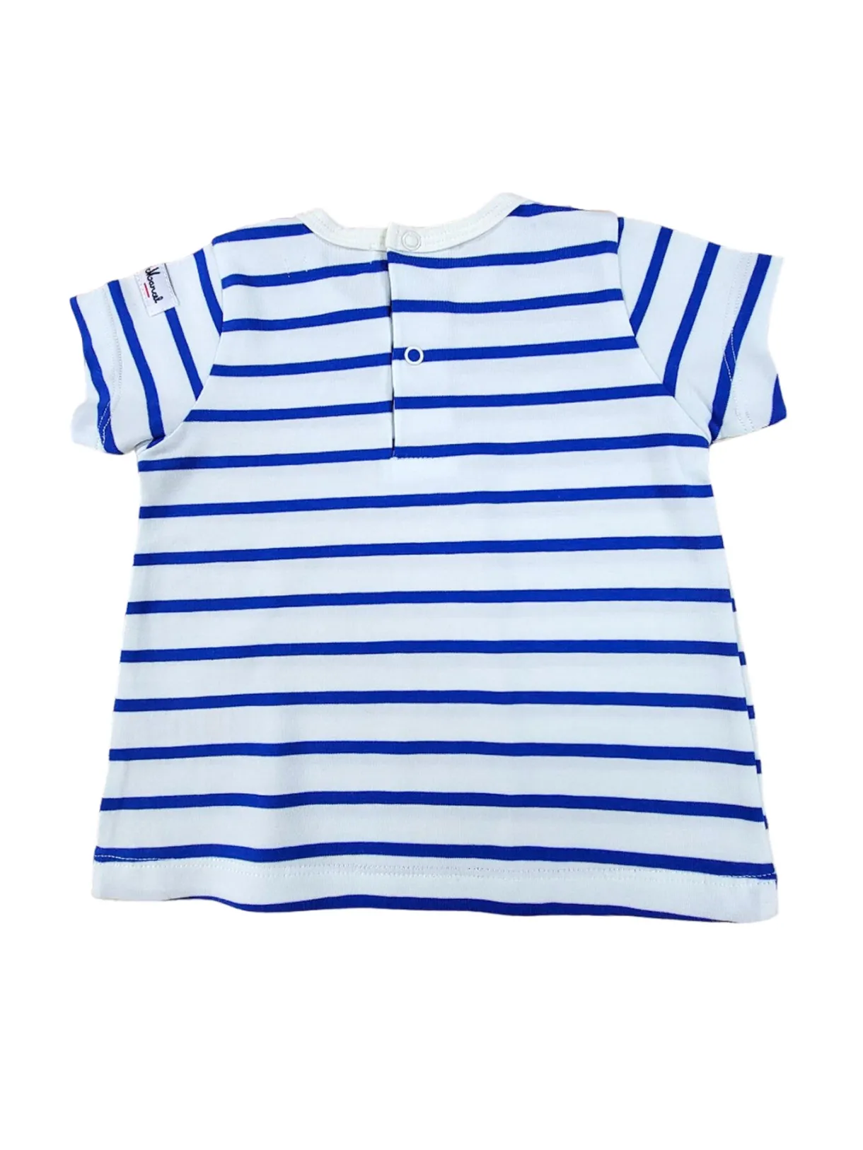 LITTLE MARCEL Tee-shirt Manches Courtes Bébé Marin bleu