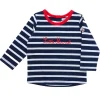 LITTLE MARCEL T-shirt Manches Longues Bébé Rayé