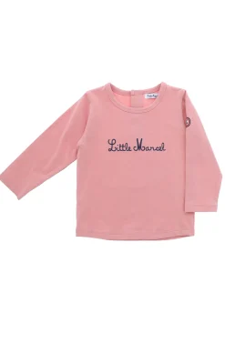 LITTLE MARCEL T-shirt Manches Longues Bébé Rose