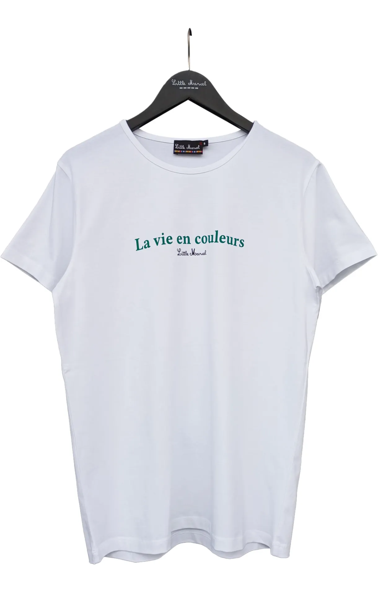 Femme LITTLE MARCEL T-shirt mc Femme LASSANA BLANC