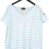 Femme LITTLE MARCEL T-shirt mc Femme THALIA BLANC/VERT