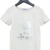 Enfant LITTLE MARCEL T-shirt mc Fille ELIA ECRU