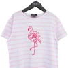 Enfant LITTLE MARCEL T-Shirt mc Fille THEA BIS BLANC/ROSE