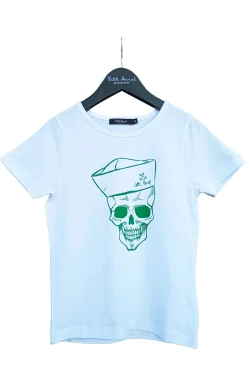 Enfant LITTLE MARCEL T-shirt mc Garçon AURELIEN BLANC