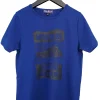 Enfant LITTLE MARCEL T-shirt mc Garçon  NAIL BLEU ROI