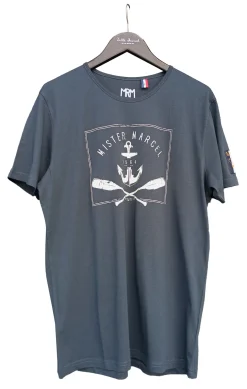 Homme LITTLE MARCEL T-shirt mc Homme FRANCIS GRIS FONCÉ