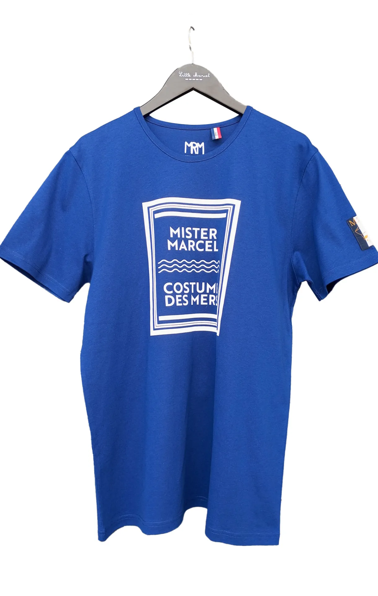 Homme LITTLE MARCEL T-shirt mc Homme MIGUEL BLEU ROI