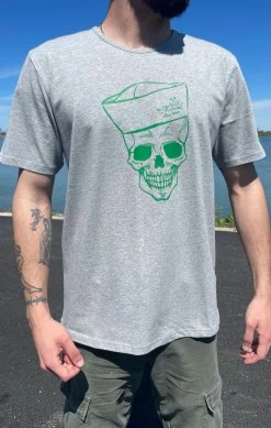 Homme LITTLE MARCEL T-shirt mc Homme TISKULLS GRIS CHINE