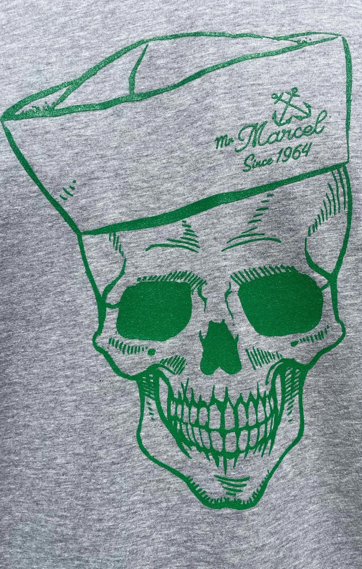 Homme LITTLE MARCEL T-shirt mc Homme TISKULLS GRIS CHINE