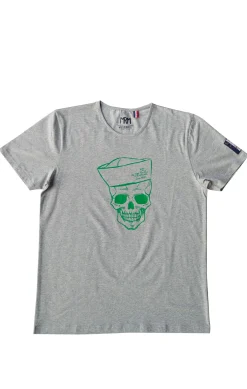 Homme LITTLE MARCEL T-shirt mc Homme TISKULLS GRIS CHINE