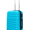 LITTLE MARCEL Valise Cabine 55 cm Rigide ABS Bleu