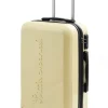 LITTLE MARCEL Valise Cabine 56 cm Rigide JAUNE PASTEL