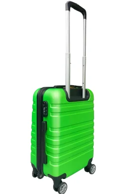 LITTLE MARCEL Valise Cabine 55 cm Rigide ABS Vert Fluo