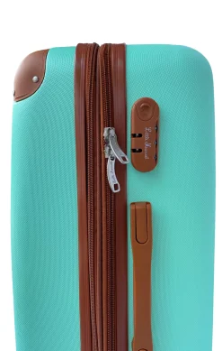 LITTLE MARCEL Valise Cabine 55 cm Rigide ABS Vert pastel