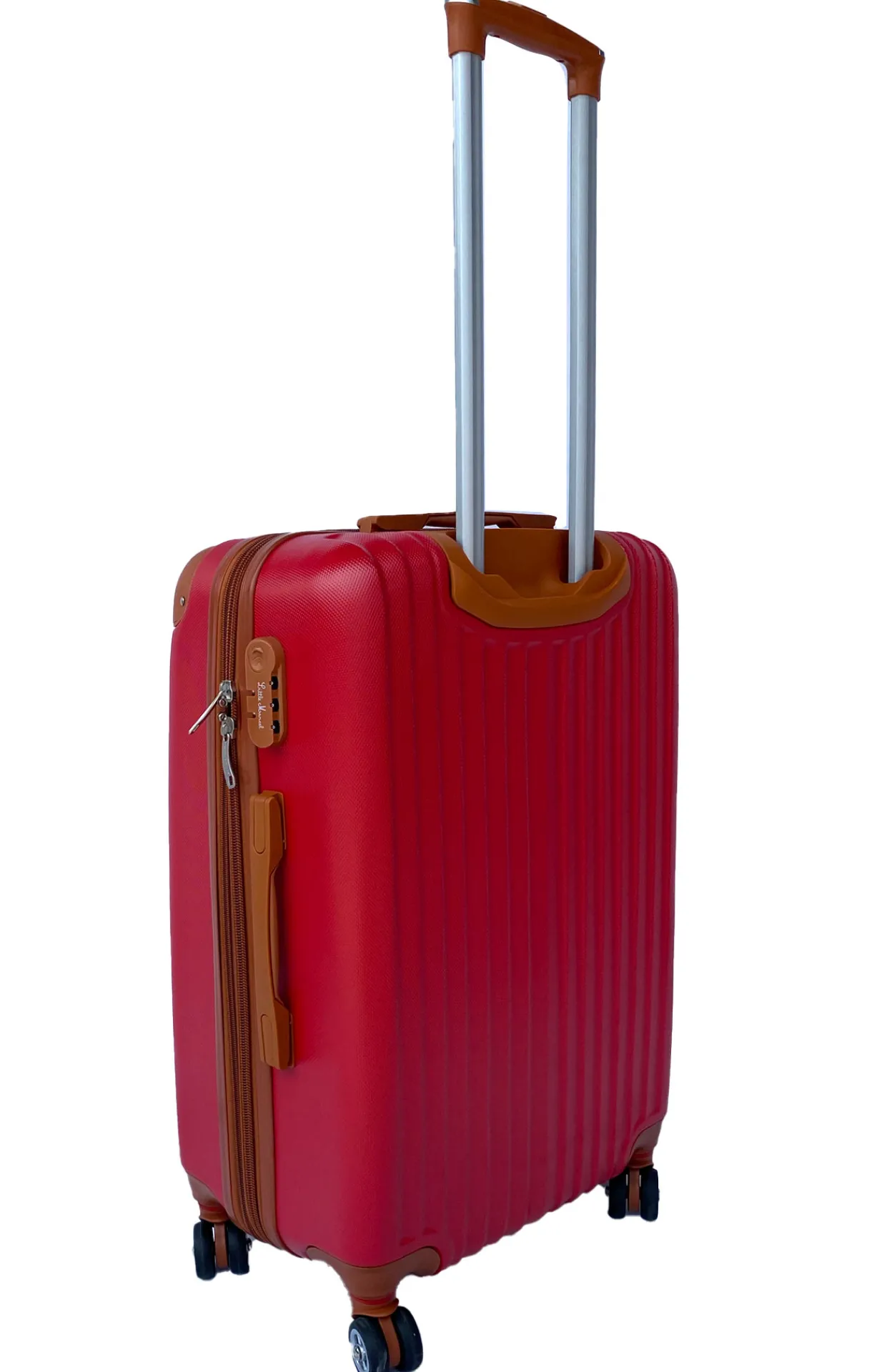LITTLE MARCEL Valise Cabine 55 cm Rigide ABS Rouge