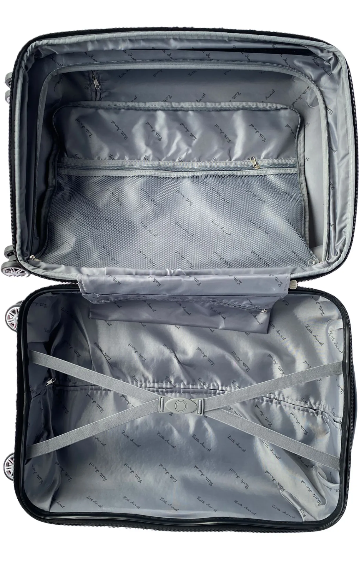 LITTLE MARCEL Valise Cabine 51 cm Rigide ABS Vert Pastel