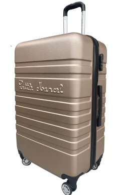 LITTLE MARCEL Valise Grande taille 75 cm Rigide ABS Gold