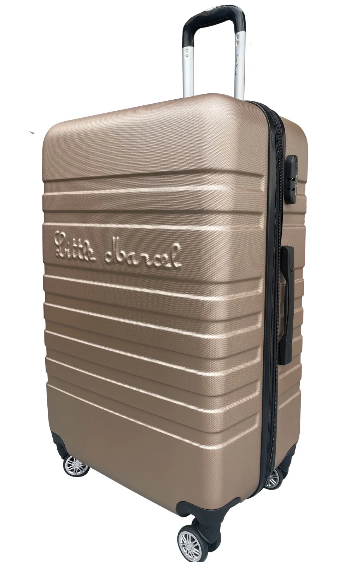 LITTLE MARCEL Valise Grande taille 75 cm Rigide ABS Gold
