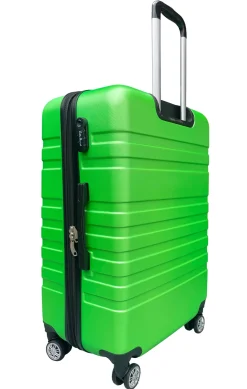 LITTLE MARCEL Valise Grande taille 75 cm Rigide ABS Vert Fluo