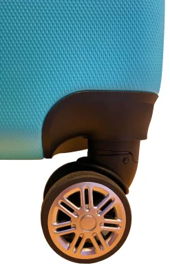 LITTLE MARCEL Valise Grande taille 75 cm Rigide ABS Bleu